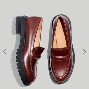 Madewell Bradley Lugsole Loafers size 8